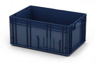 Дигрус пластиковый ящик 594х396х280 мм, темно-синий КЛТ6429-ЯТС/Д КЛТ6429-ЯТС/Д