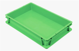 Ящик Дигрус 600х400х180 мм сплошной без  ручек зеленый Я-60.40.18-БрЗ/Д Я-60.40.18-БрЗ/Д