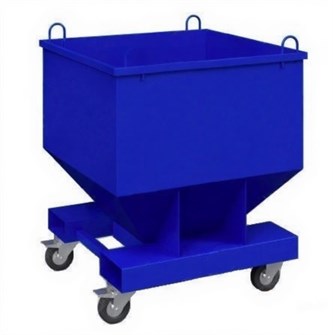 Дигрус Бункер-конус с откидным дном БК-07 (1100х1100х1200 мм), нагр. 1000 кг BK-07