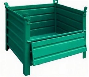 Дигрус Тара металлическая ТМ-502-1 с откидным бортом 840х1040х650 мм TM-502-1