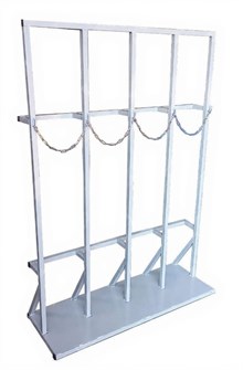 Дигрус Стойка металлическая СГ-3К для 3х газовых баллонов 230 мм SG-3K-230-3