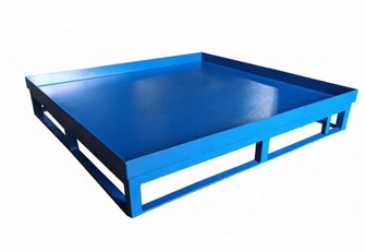 Дигрус Поддон металлический ПКМТ-120 для канистр и малой тары (1280х1280х70/220 мм) PKMT-120-1280-1280-70-220