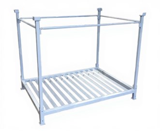 {{photo.Alt || photo.Description || 'Дигрус Фрейм стеллаж металлический с ограждением 840х1240х970 мм, нагрузка 1000 кг'}}