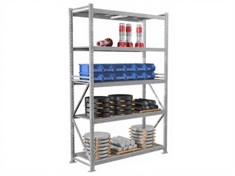 Дигрус Стеллаж железный MS Pro 300/150x80/5 MS-PRO-300-150-80-5