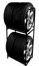 Дигрус Стеллаж металлический для 4х колес SM-4K