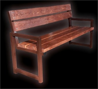 Дигрус Скамья парковая уличная (для анкерения) SPU-DA-1500