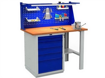 Дигрус Верстак слесарный металлический W 120.WS6/F2.011 W-120-WS6-F2-011