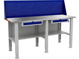 Дигрус Верстак слесарный металлический WTS 200.F2/F2/F2.210 WTS-200-F2-F2-F2-210