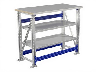 Дигрус Верстак слесарный металлический MT 100.MF1/MF1.002 MT-100-MF1-MF1-002