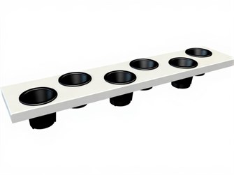 Дигрус Полка металлическая SK 50 с держателями SK-50-POLKA