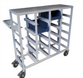 Дигрус Стеллаж для ящиков на колесах STELLAZH-YASHCHIKOV-KOLES