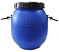 Бочка 30 л Дигрус п/э с крышкой винтовой 360х360х420 синяя БК-В-30-С/Д БК-В-30-С/Д