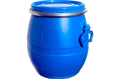 Бочка 20 л Дигрус круглая крышка-обруч с ручками 316х316х365 синяя БККОР-20-С/Д БККОР-20-С/Д