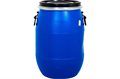 Бочка 65 л Дигрус круглая крышка-обруч с ручками 402х402х634 синяя БККОР-65-С/Д БККОР-65-С/Д