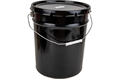 Ведро 20 л Дигрус металлическое крышка-корона 275х275х365 чёрное ВКК-М-20-Ч/Д ВКК-М-20-Ч/Д