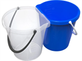 Система многофункциональная Дигрус Два ведра прозрачный синий, 12л+12л. арт ВМ-12-ПС/Д ВМ-12-ПС/Д