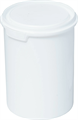 Дигрус Ведро пластиковое 1 литр с крышкой, белое ВПк1-Б/П ВПк1-Б/П