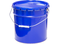 Дигрус Ведро металлическое 15л крышка-корона, синее ВМкк15-С/Д ВМкк15-С/Д