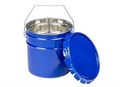 Дигрус Ведро металлическое 25л крышка-корона, синее ВМкк25-С/Д ВМкк25-С/Д