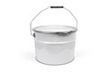 Дигрус Ведро металлическое 10л крышка-обруч, белое ВМко10-Б/Д ВМко10-Б/Д