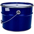 Дигрус Ведро металлическое 13л крышка-обруч, синее ВМко13-С/Д ВМко13-С/Д