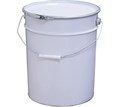 Дигрус Ведро металл 27л. крышка-обруч, с покрытием внутри белое ВМ-27-КО/Д ВМ-27-КО/Д