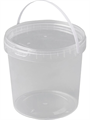 Дигрус Ведро пластиковое 3,3 литра с крышкой, прозрачное, ВП-3,3-Кпр/Д ВП-3,3-Кпр/Д