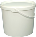Дигрус Ведро пластиковое 5 литров с контр. замком, белое ВПкз5-Б/Д ВПкз5-Б/Д