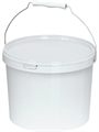 Дигрус Ведро пластиковое 11,3 литра с крышкой ВП-11,3-К/Д