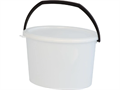 Дигрус Ведро пластиковое 15 литров овальное ПНД, белое ВП-15-О/Д ВП-15-О/Д