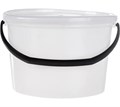 Дигрус Ведро пластиковое 15 литров овальное ПНД, белое ВП-15-О/Д ВП-15-О/Д