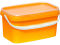 Дигрус Ведро прямоугольное 2л, желтый ВП-2-Ж/Д