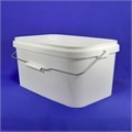Дигрус Ведро прямоугольное 5,8л, белое ВП-5,8-Б/Д ВП-5,8-Б/Д