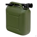 Дигрус Канистра 25л для хранения и перевозки топлива, зеленая. КП-ГСМ-25-З/Д