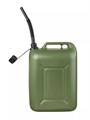 Дигрус Канистра 25л для хранения и перевозки топлива, зеленая. КП-ГСМ-25-З/Д