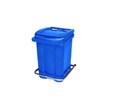 Мусорный контейнер Дигрус 60 л  с педалью синий 22.С29-С/Д 22.С29-С/Д