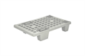 Паллет Дигрус 600х400х130 (перфорированный на ножках) серый П-60.40.13-ПнСер/Д П-60.40.13-ПнСер/Д