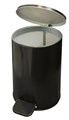 Дигрус Урна с педалью черный 10 литров, арт УП-10-ЧМ/Д УП-10-ЧМ/Д