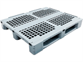 Дигрус Паллет п/э 1200х1000х157 перфорированный, на 3-х полозьях цв. серый, арт. Ппэ-120х100х15-ПС/Д Ппэ-120х100х15-ПС/Д
