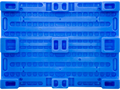 Дигрус Паллет 1054х756х173 мм для типографии, синий ПТ-10х75х17-С/Д