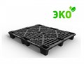 Дигрус Поддон пласт перфор 1200х1000х135 на ножках черный. Нагрузка 1000 кг. арт ППП-120х100х13-Ч/Д ППП-120х100х13-Ч/Д