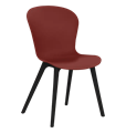 Стул ЛОФТ с пластиковыми ножками Бордовый 13752