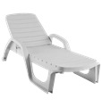 Шезлонг ПРОВАНС белый 13824