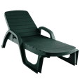 Шезлонг ПРОВАНС темно-зеленый 13827