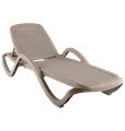 Шезлонг КАПРИ серый 13831