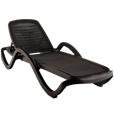Шезлонг КАПРИ шоколадный 13833
