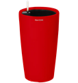 Кашпо круглое ДЕЛЮКС ЛОНГ красное 63 литра 13882