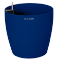 Кашпо круглое ДЕЛЮКС кобальт 100 литров 13892
