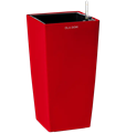 Кашпо квадратное ДЕЛЮКС ЛОНГ красное 40 литров 13917