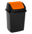 Контейнер КОМФОРТ 18л черная серия 14000